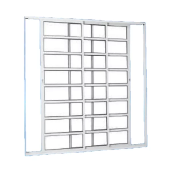 PORTA DE CORRER C/ FECHADURA E C/ FECHO EMBUTIDO VITRO COM VIDRO HORIZONTAL 2F - 2 MÓVEIS OU 3F - 3 MÓVEIS - Image 2